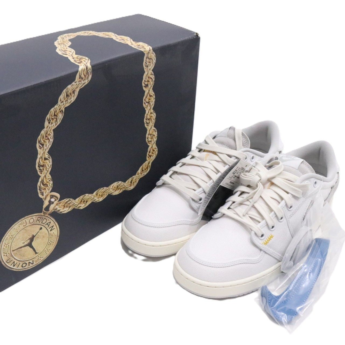 NIKE(ナイキ) ×UNION(ユニオン)Air Jordan 1 Low KO "White Canvas"