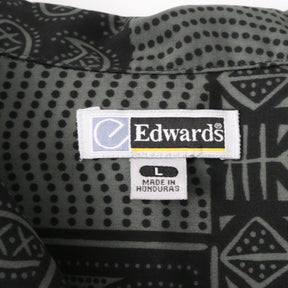 vintage ヴィンテージ Edwards L メンズ 半袖シャツ オープンカラー