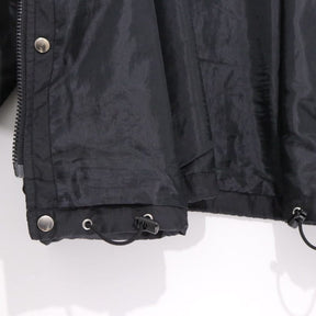 FAT 2006SS | Hooded Nylon Zip-Up Blouson "Black" (F/06-SS/JK-03)