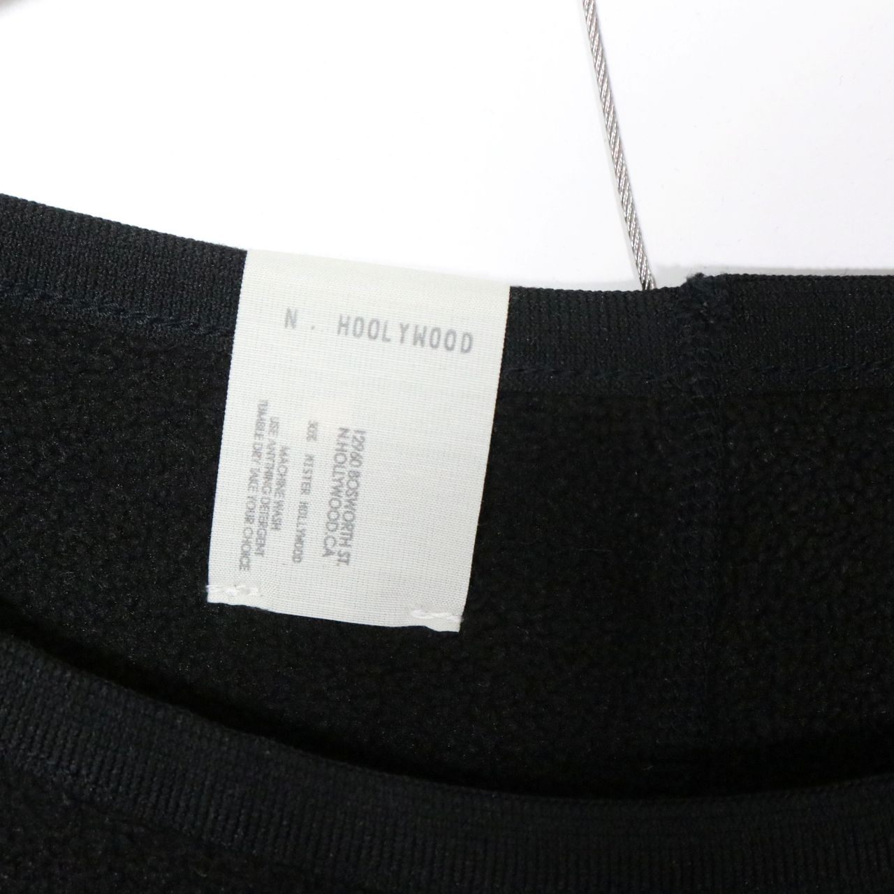 N.HOOLYWOOD(エヌハリウッド) 19aw CREWNECK FLEECE SHIRT