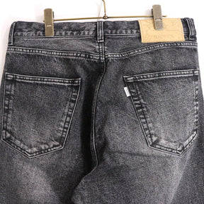 NAUTICA(ノーティカ) Wide Tapered Denim Pants Black