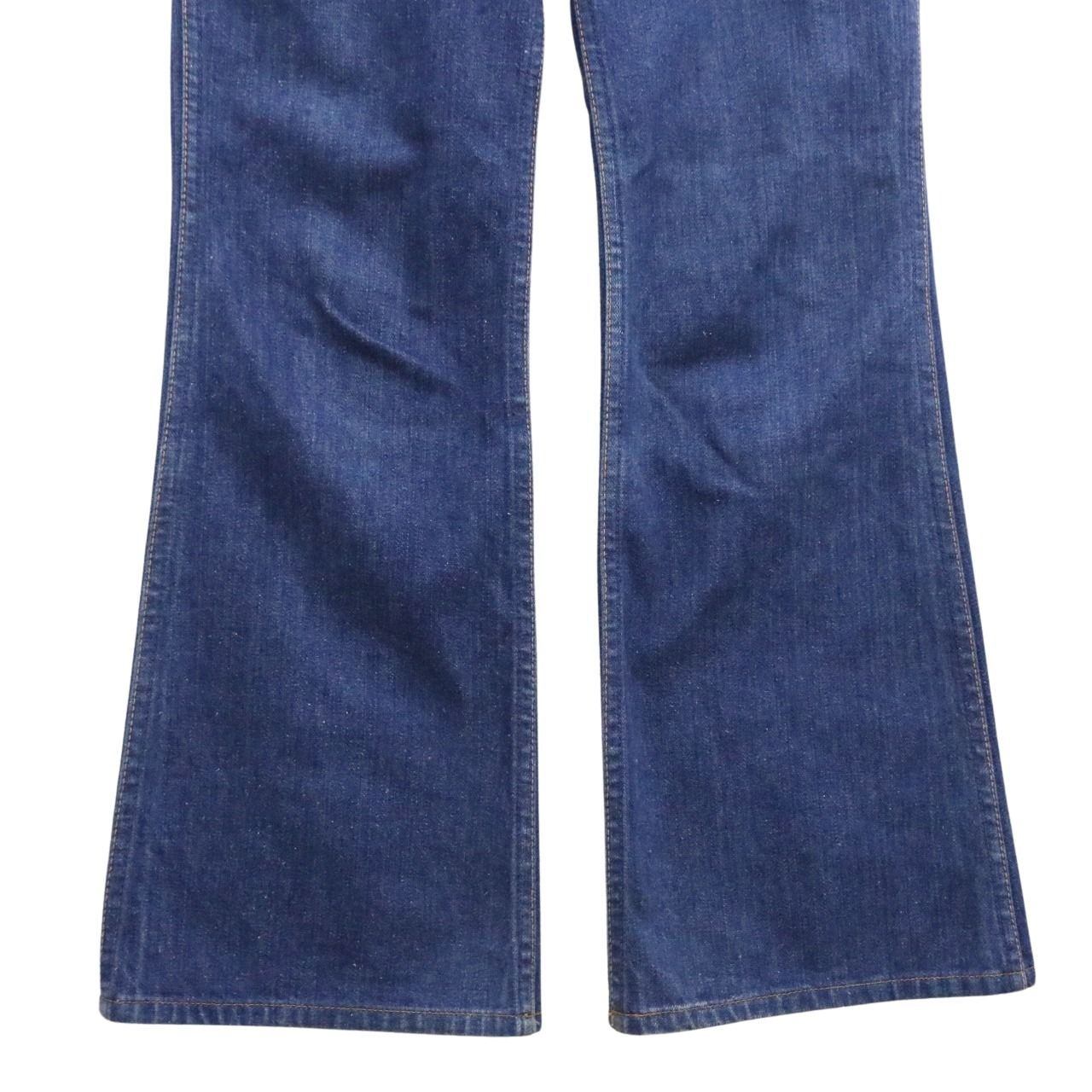 70s vintage Wrangler(ラングラー) "Broken Denim" Flare Pants (Prentice Zip)