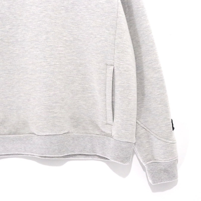 THE DUFFER OF ST. GEORGE 23AW | BLACK LABEL SORONA Danball Knit Hoodie "Gray" (237902)
