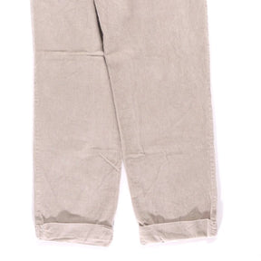 BANANA REPUBLIC 90s-00s | Wide-Rib 2-Tuck Corduroy Pants "Beige"