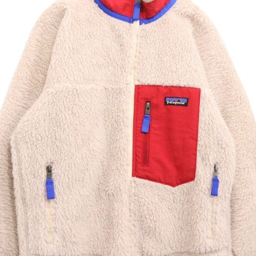 Patagonia パタゴニア 23AW クラシック・レトロX・ジャケット Natural w/Touring Red