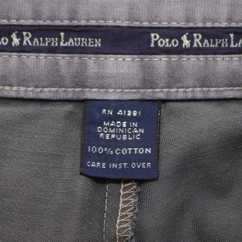 Polo Ralph Lauren 90s | ANDREW PANT 2-Tuck Slacks "Grey"