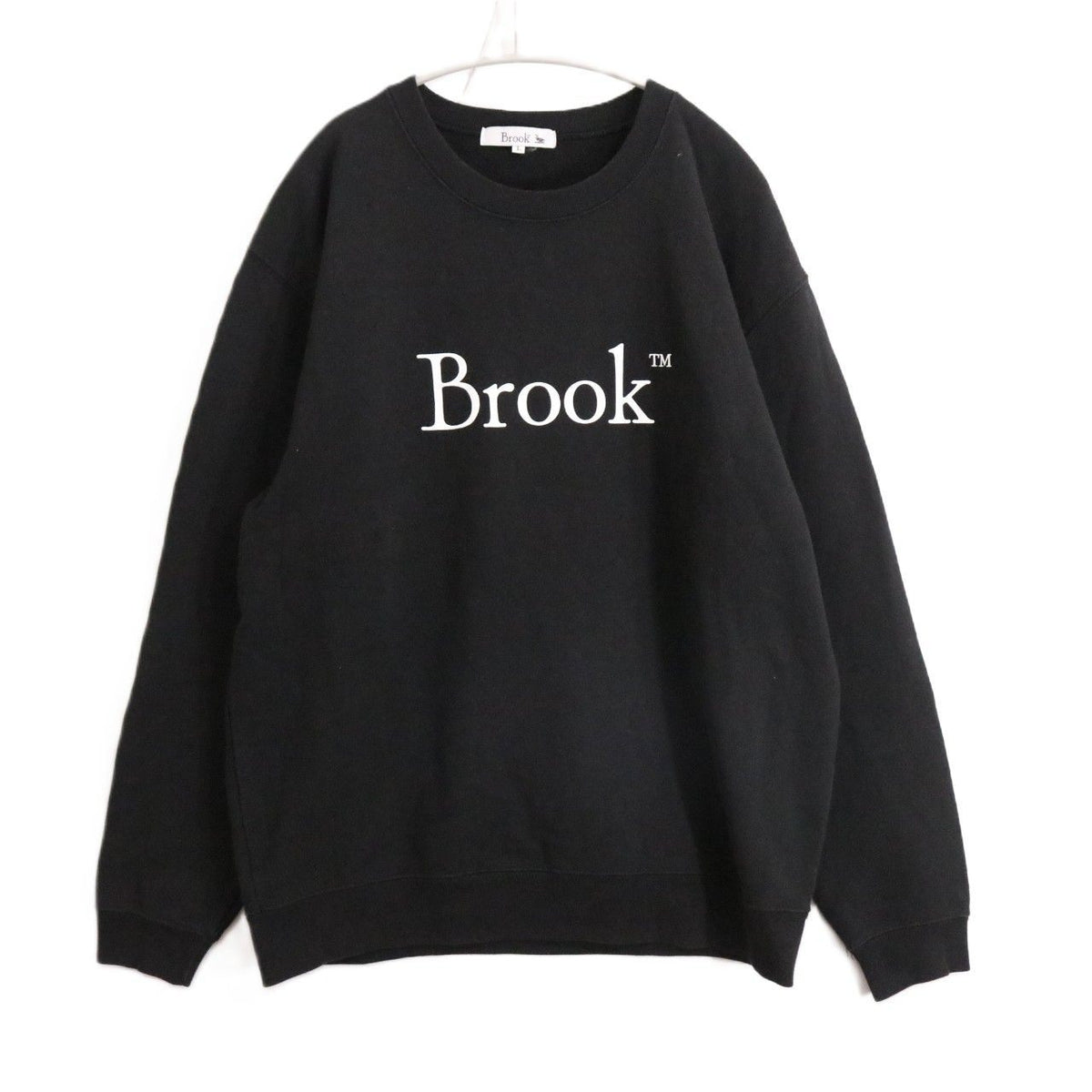 Brook(ブルック) Logo sweat shirt