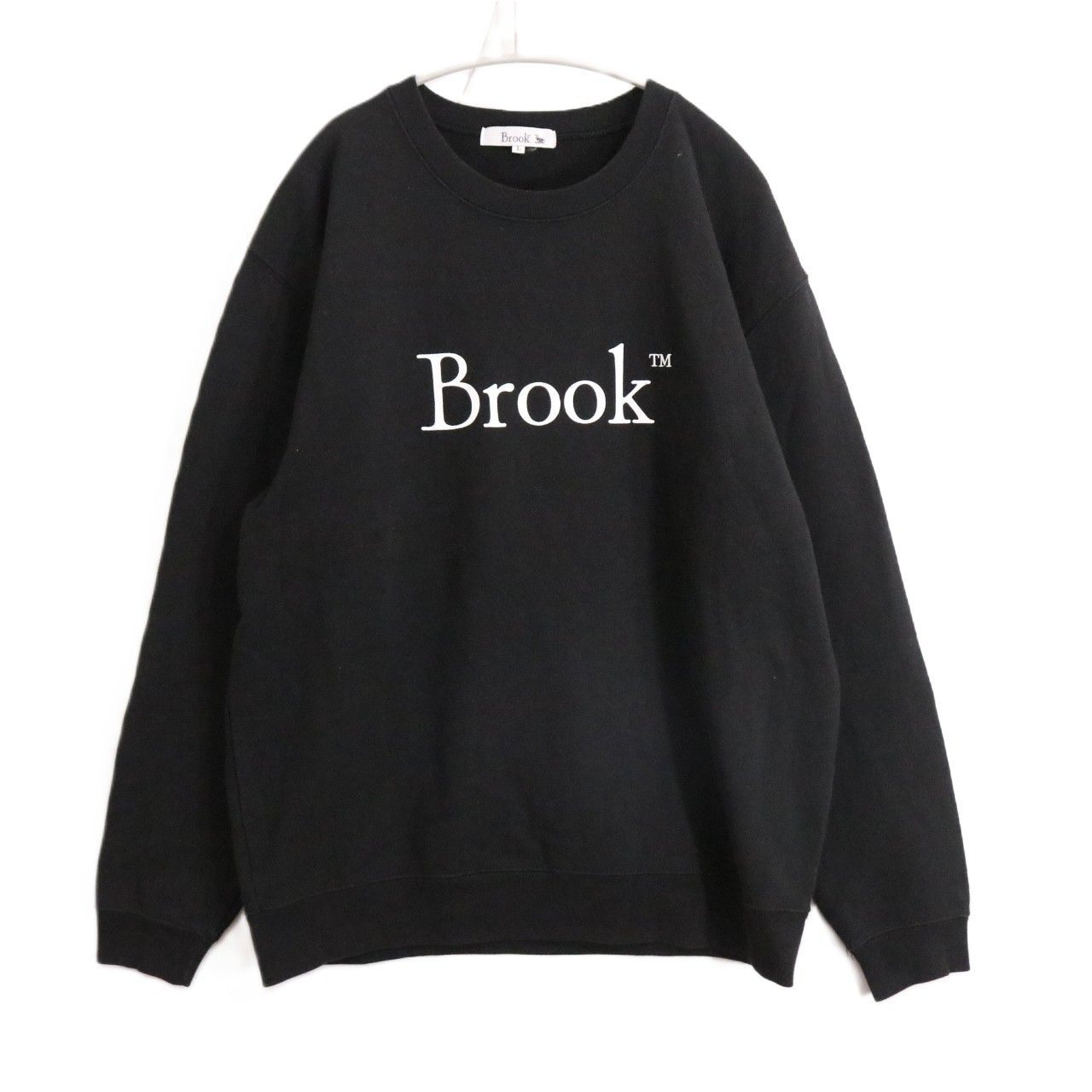 Brook(ブルック) Logo sweat shirt
