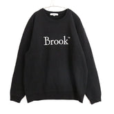Brook(ブルック) Logo sweat shirt