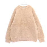 Discoat 23AW | Feather Yarn Knit Pullover "Beige" (DPZ2032305A0008)