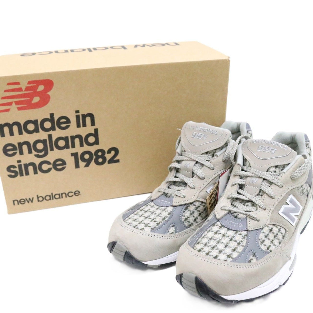 NEW BALANCE(ニューバランス) 21AW M991HT "HARRIS TWEED" MADE IN ENGLAND GREY