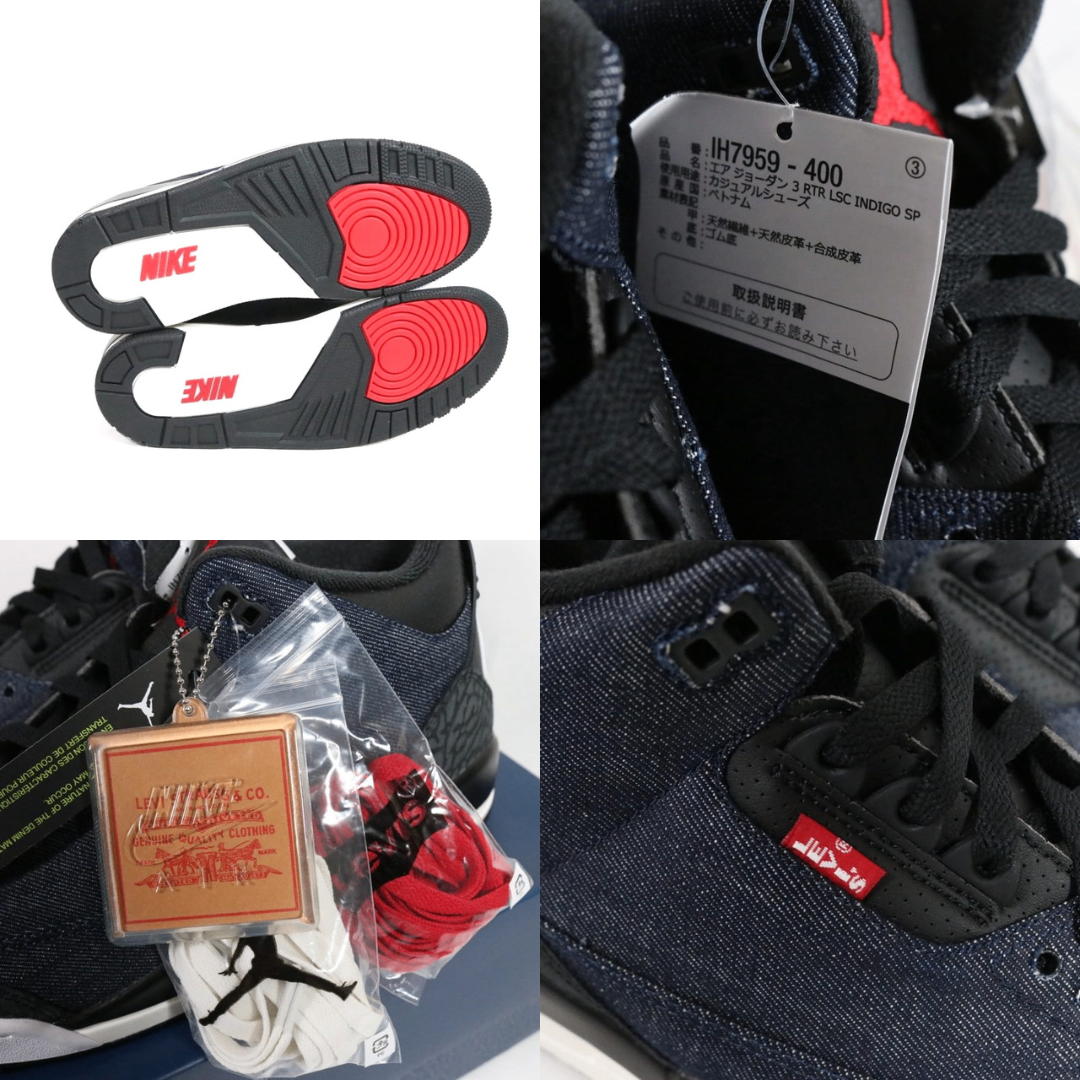 NIKE JORDAN BRAND 26SS | AIR JORDAN 3 RETRO SP "Levi's - Indigo" (IH7959-400)