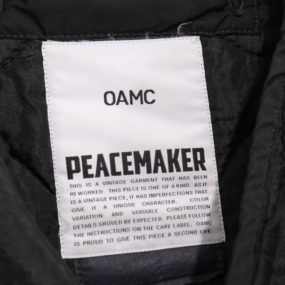 OAMC 21SS | PEACEMAKER Peacemaker Liner Jacket "Black" (OAYS424460)