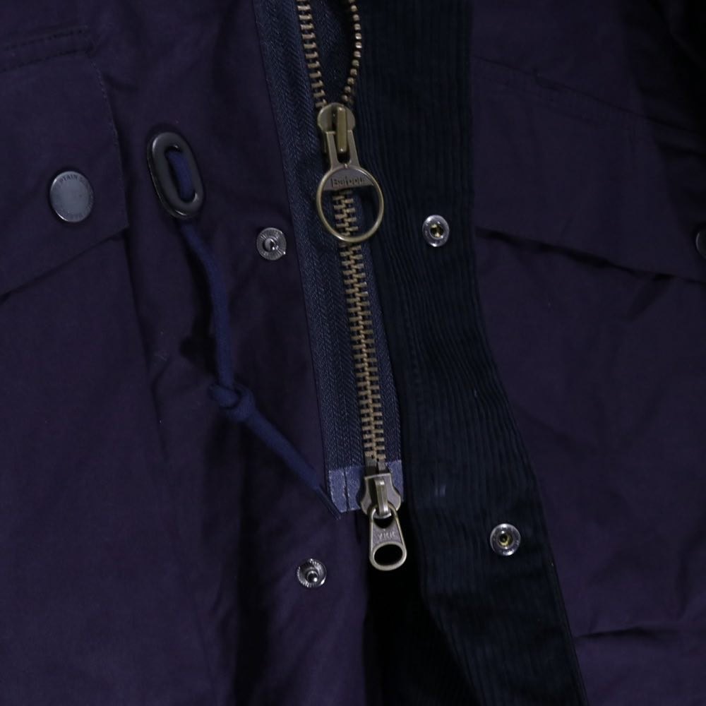 Barbour × KAPTAIN SUNSHINE 25AW | Bedale Casual Field Coat "Dark Indigo" (MCA1071N91)