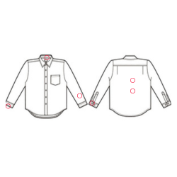 UNUSED(アンユーズド) L/S Shirt