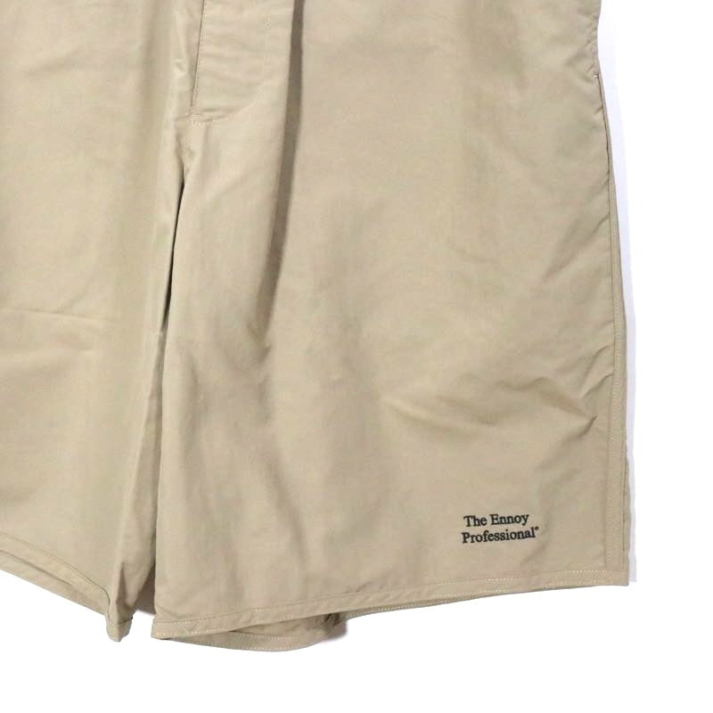 The Ennoy Professional 25ss | Easy Shorts "Beige" (SS25BRENPT02LP)