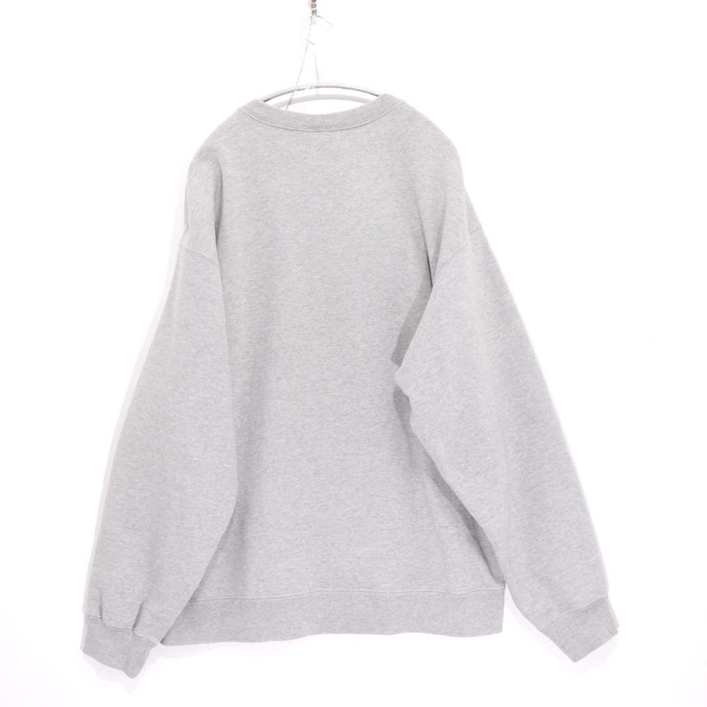 NIKE Stussy 20AW | Fleece Crew Sweatshirt "Grey" (DC4198-050)
