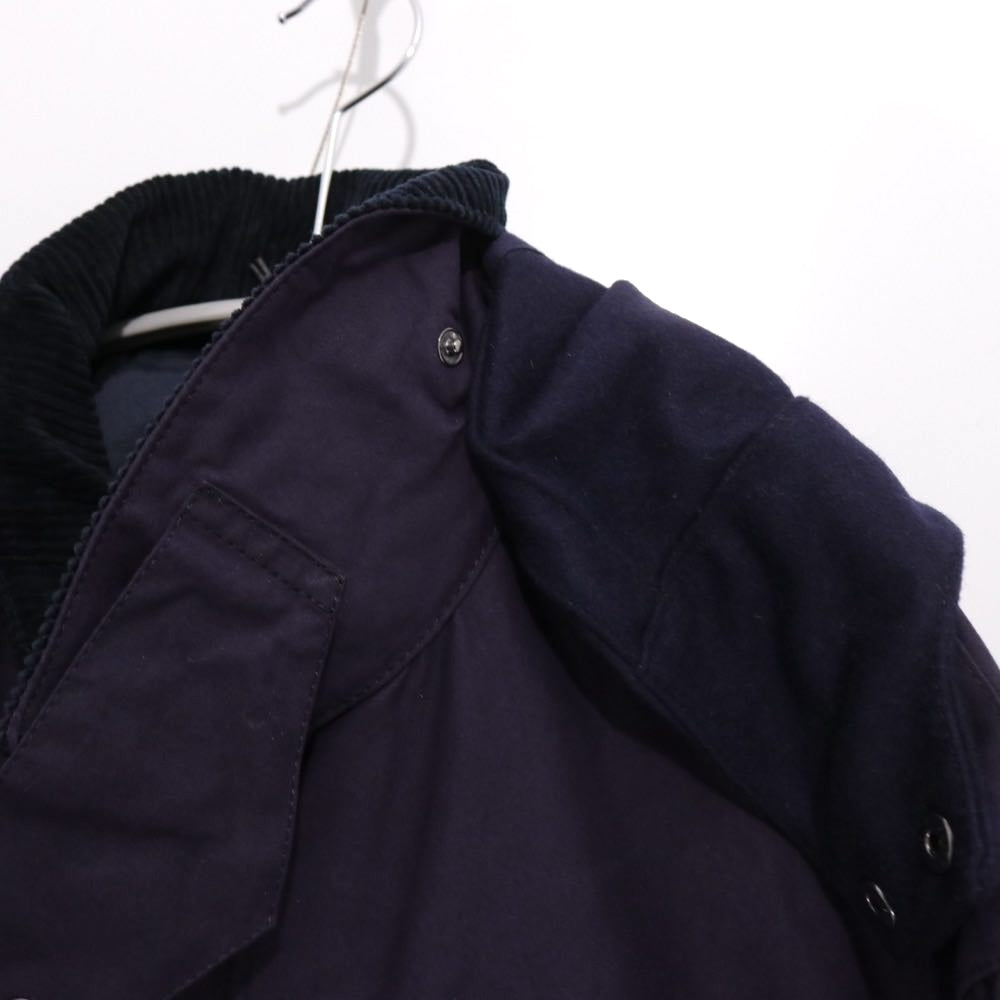 Barbour × KAPTAIN SUNSHINE 25AW | Bedale Casual Field Coat "Dark Indigo" (MCA1071N91)