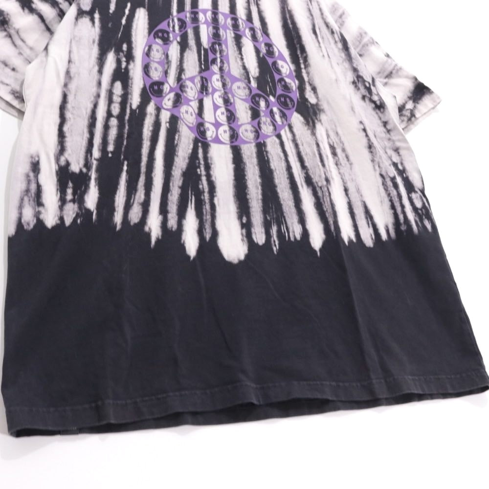 HYSTERIC GLAMOUR 20SS | "HG PEACE MARK" T-Shirt "Tie-Dye" (02201CT31)