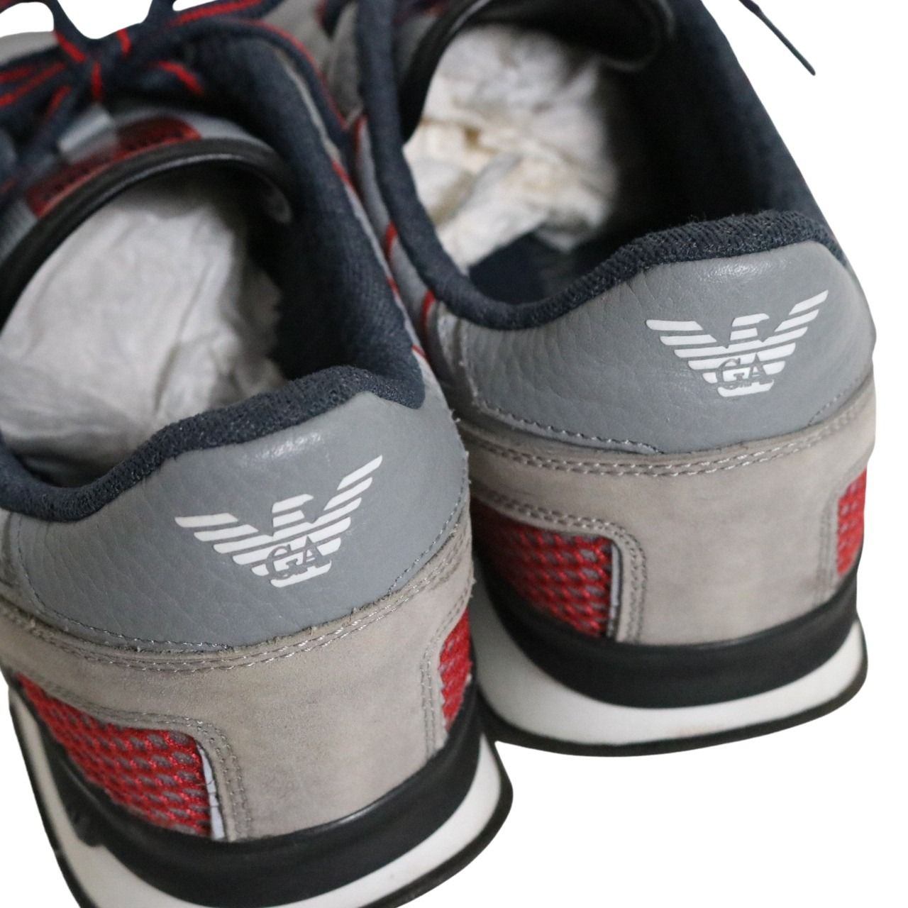 EMPORIO ARMANI(エンポリオアルマーニ) イーグルロゴ ランニングスニーカー