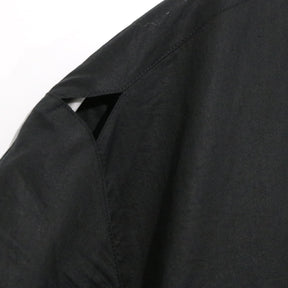 RAF SIMONS 06SS | Button Down S/S Shirt "Icarus Surgit" (Black)