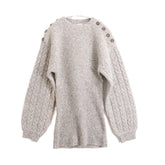 Rosarymoon(ロザリームーン) 19AW Melange Knit Tunic