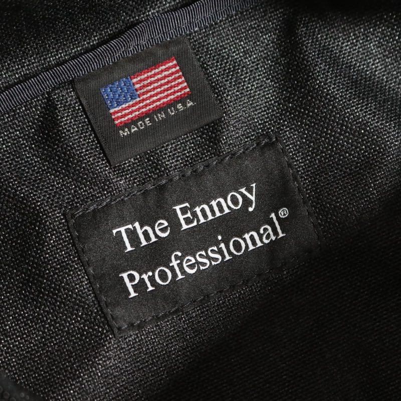 ENNOY 25SS | Waist Bag Cordura Nylon 100% "Black" (MADE IN USA)