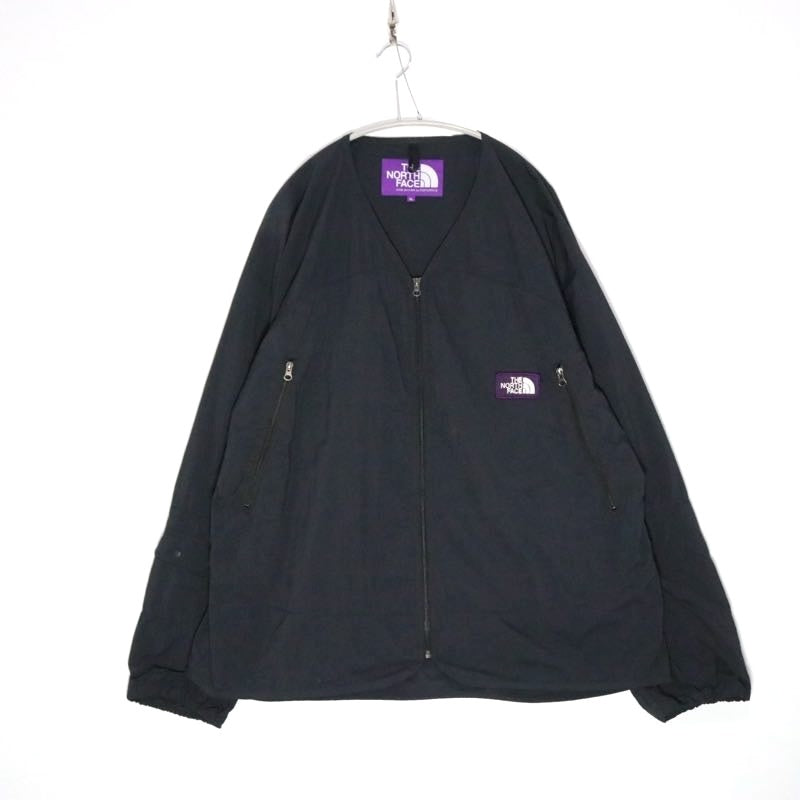 THE NORTH FACE PURPLE LABEL 24SS | Nylon Ripstop Field Cardigan "Black" (NP2407N)