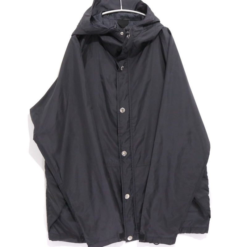 FAT 2006SS | Hooded Nylon Zip-Up Blouson "Black" (F/06-SS/JK-03)
