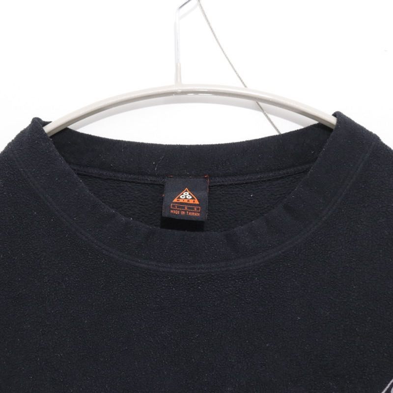 NIKE ACG 90s | Fleece Crewneck Pullover "Black" (H60207 FET)