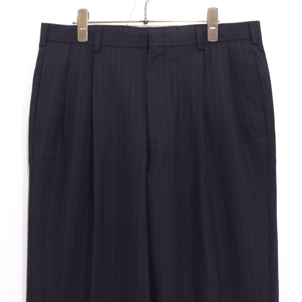 Brooks Brothers | 2-Tuck Pinstripe Trousers "Navy"