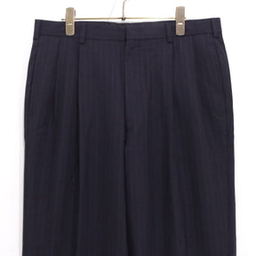 Brooks Brothers | 2-Tuck Pinstripe Trousers "Navy"