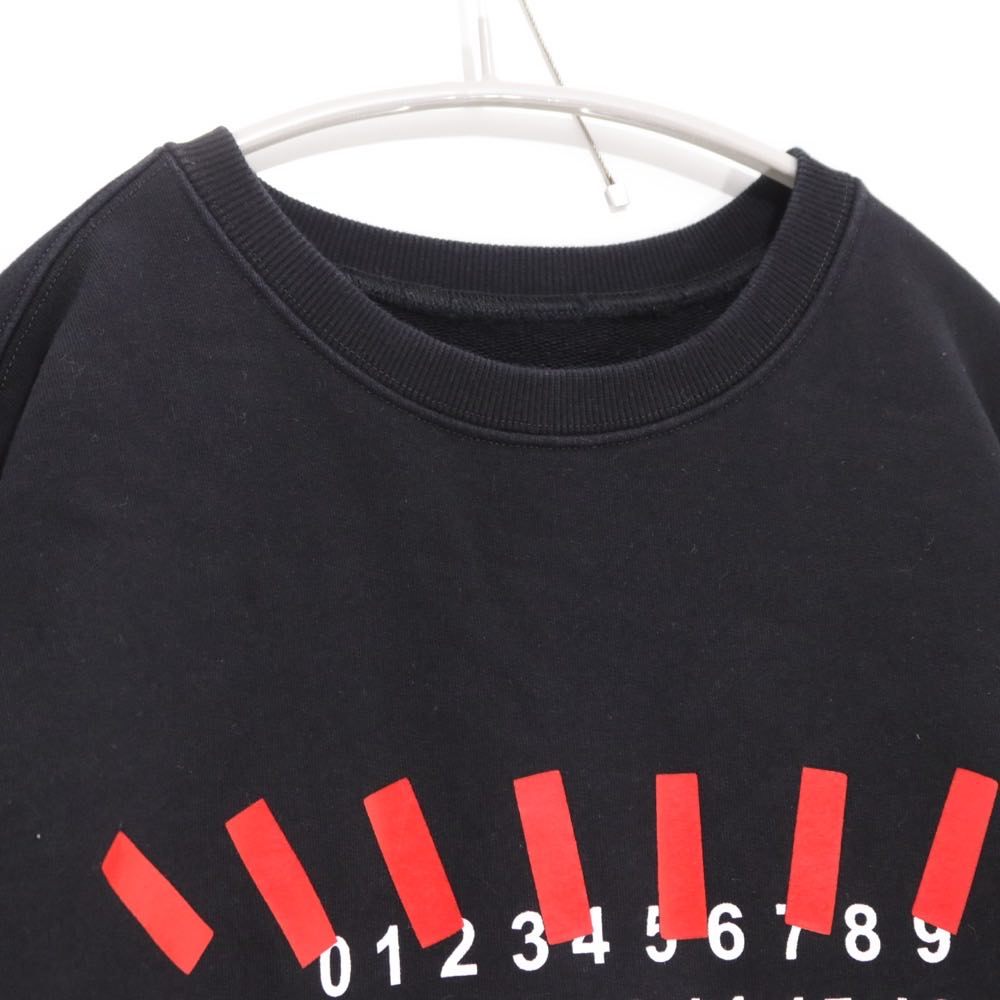 Maison Margiela 21SS | Tape Logo Print Sweatshirt "Black" (S30GU0149 S25503)