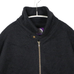 THE NORTH FACE PURPLE LABEL 25AW | POLARTEC Wool Fleece Sweater Jacket "Black" (N25FA051)