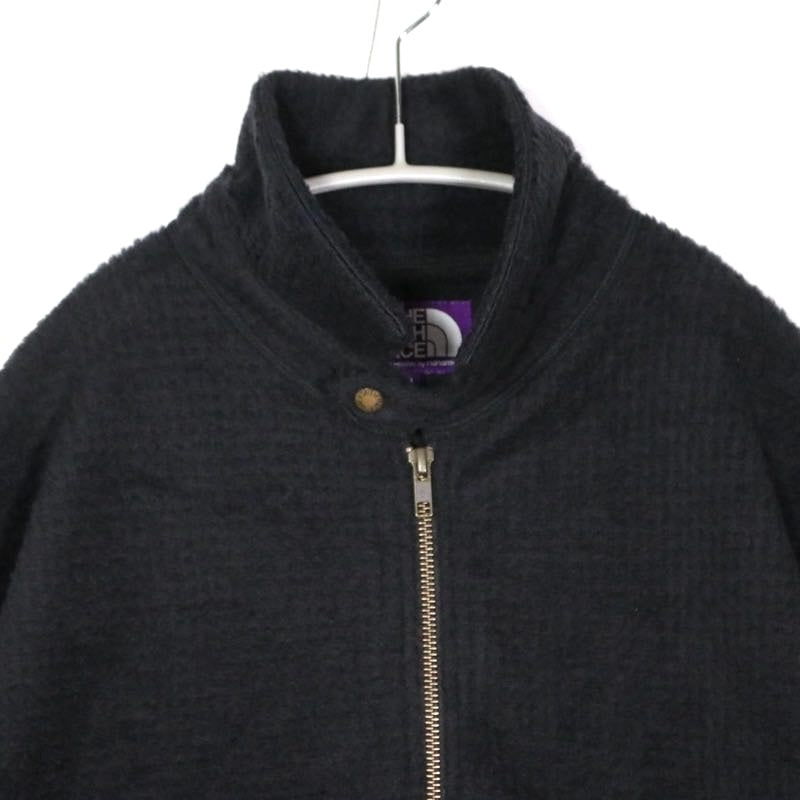 THE NORTH FACE PURPLE LABEL 25AW | POLARTEC Wool Fleece Sweater Jacket "Black" (N25FA051)