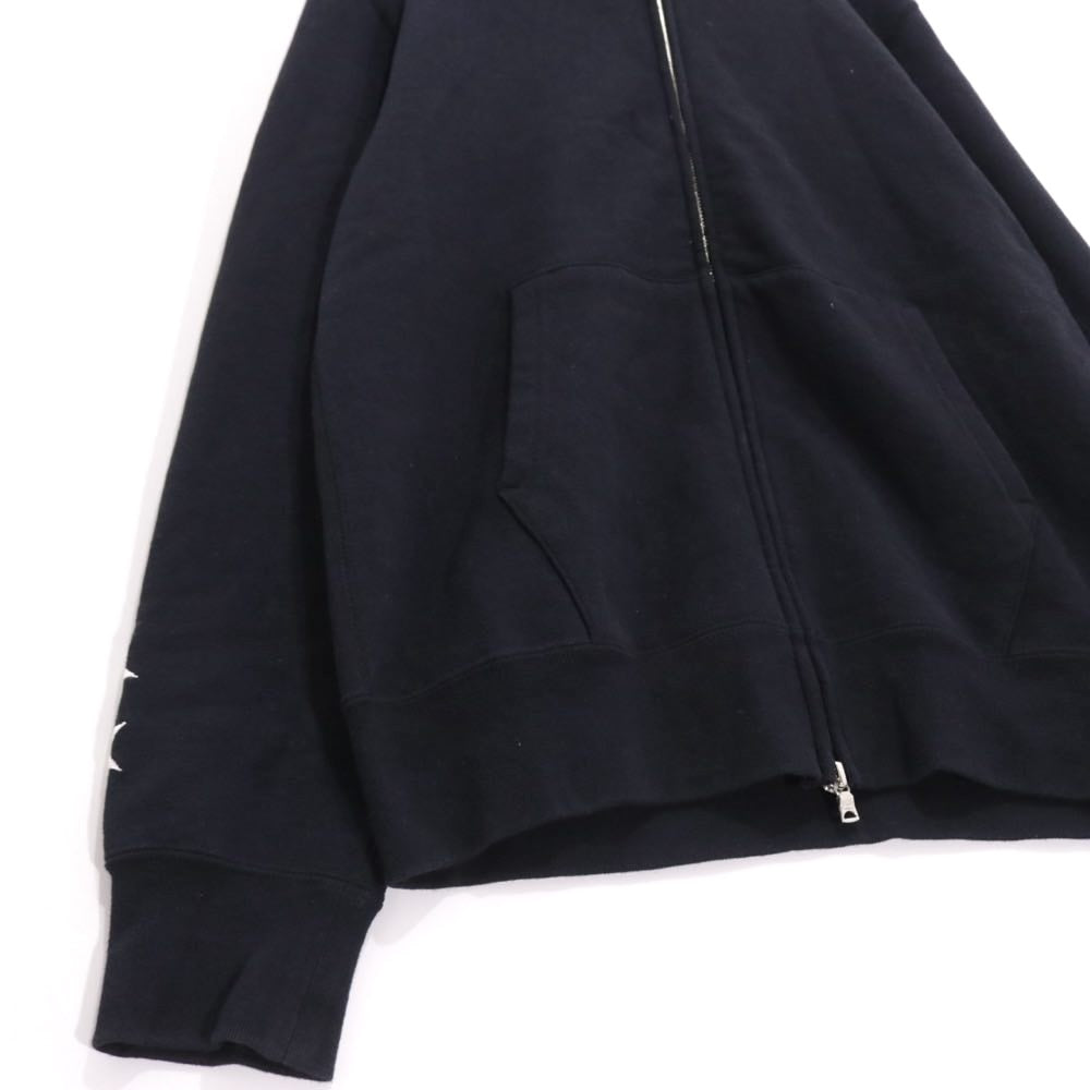 F.C.Real Bristol × A BATHING APE 19SS | SHARK FULL ZIP HOODIE "Black" (001ZPF231905X)