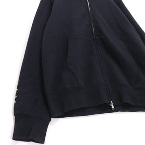F.C.Real Bristol × A BATHING APE 19SS | SHARK FULL ZIP HOODIE "Black" (001ZPF231905X)