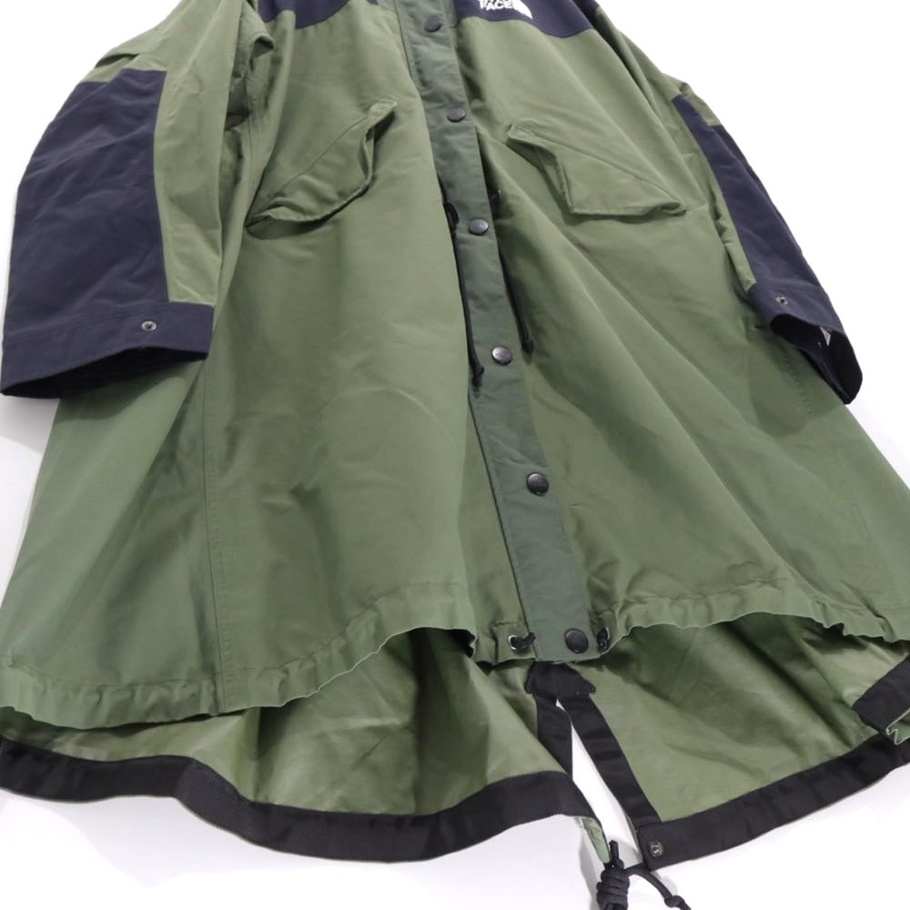 THE NORTH FACE × sacai 17AW | Long Coat "OLIVE DRAB" (NPW671SA)