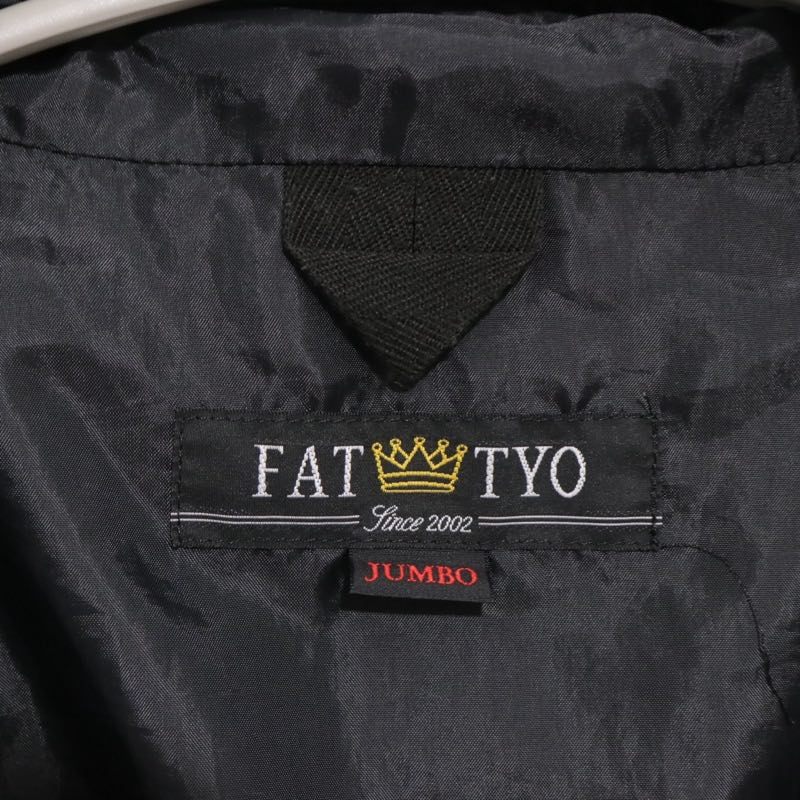 FAT 2006SS | Hooded Nylon Zip-Up Blouson "Black" (F/06-SS/JK-03)