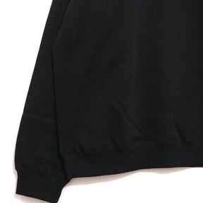 Anchor Inc. 25SS | Crewneck Sweatshirt "Black / Back Print"