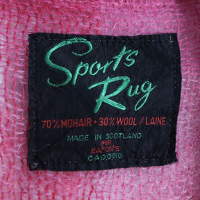 60s 70s EROTIC ORIGINAL エロティック mohair cardigan vintage RUG Eaton's