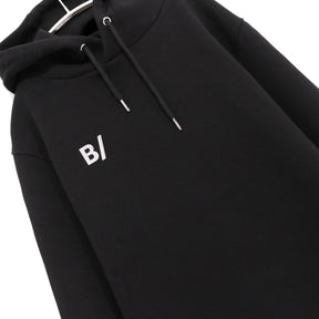B/ | Zip Side Bonding Sweat Hoodie "Black"