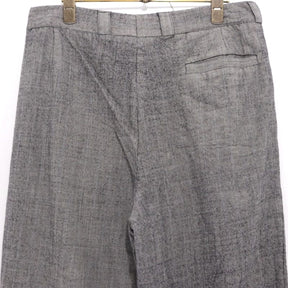 EURO VINTAGE 70s-80s | Bespoke 3Tuck Trousers "OPTIZip / Gray"