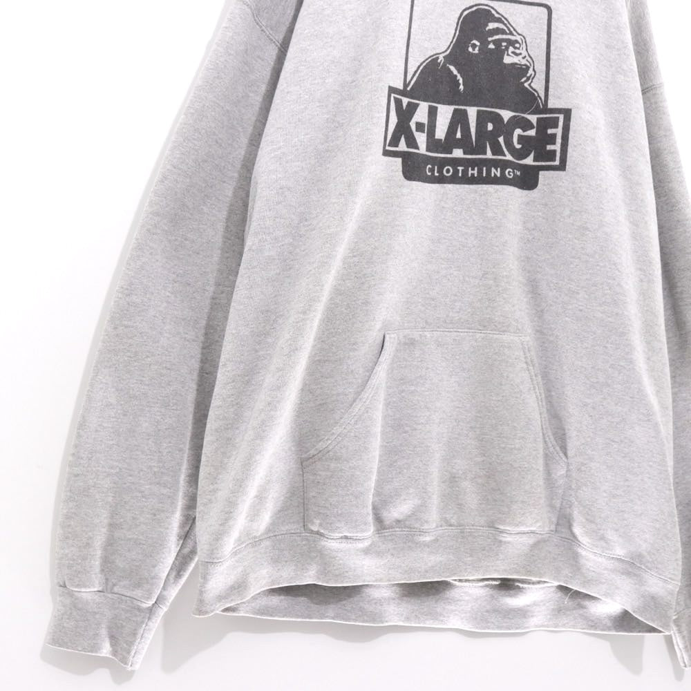 XLARGE | OG Logo Hooded Sweatshirt "Grey"