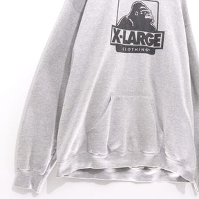 XLARGE | OG Logo Hooded Sweatshirt "Grey"
