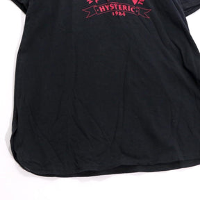 HYSTERIC GLAMOUR 20SS | "NEW YORK CITY LADIES CLUB" T-Shirt "Black" (01201CO06)