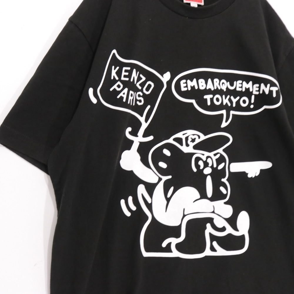 KENZO | BOKE BOY TRAVELS Tee "Black" (FD55TS4434SY)