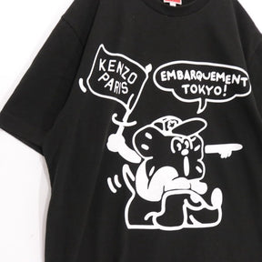 KENZO | BOKE BOY TRAVELS Tee "Black" (FD55TS4434SY)