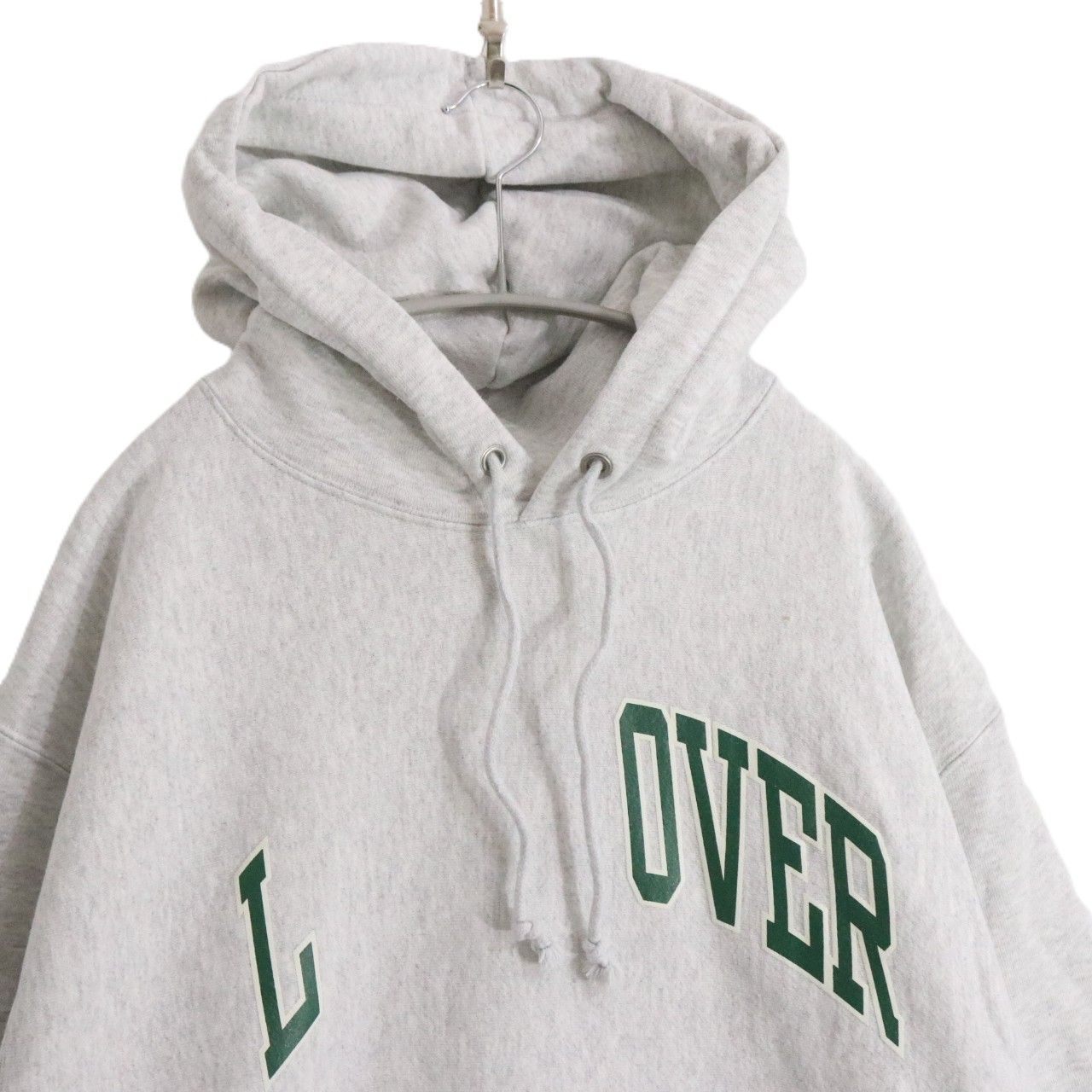 NOTHIN’ SPECIAL(ナッシンスペシャル) LOVER ARCH PULLOVER ASH Champion body