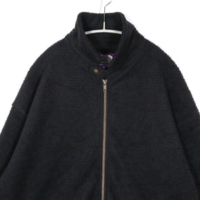 THE NORTH FACE PURPLE LABEL 25AW | POLARTEC Wool Fleece Sweater Jacket "Black" (N25FA051)